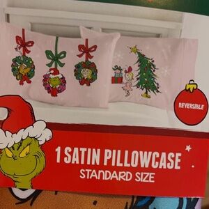 Grinch Satin Pillowcase